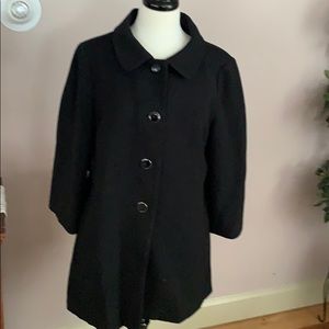 Lined dress jacket with pockets